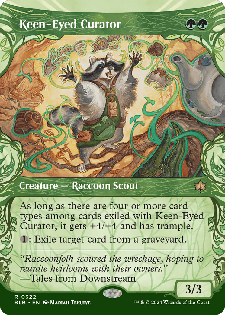 Keen-Eyed Curator (Showcase) [Bloomburrow] | Eastridge Sports Cards & Games