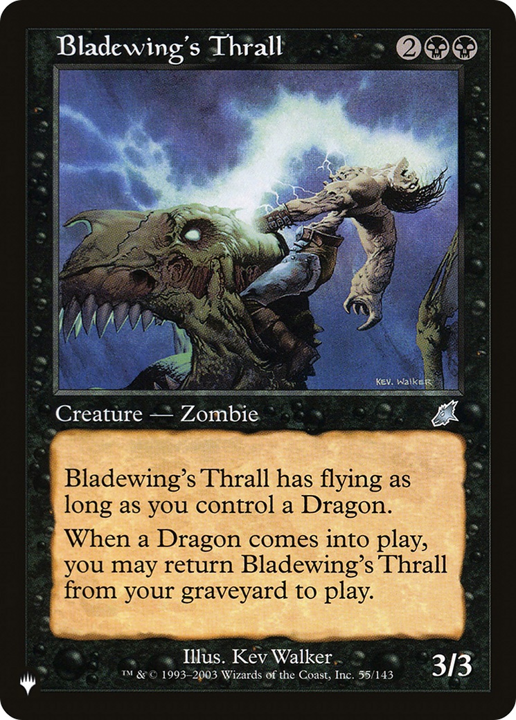 Bladewing's Thrall [The List Reprints] | Eastridge Sports Cards & Games