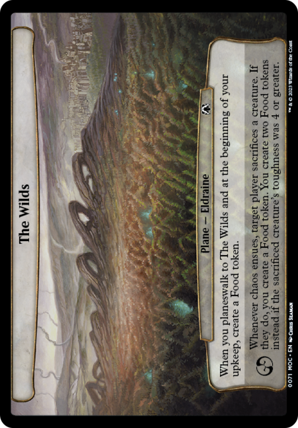 The Wilds [March of the Machine Commander] | Eastridge Sports Cards & Games