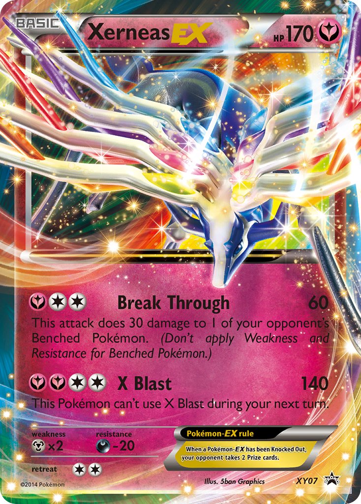 Xerneas EX (XY07) [XY: Black Star Promos] | Eastridge Sports Cards & Games