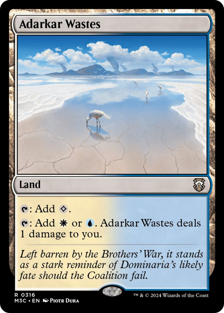 Adarkar Wastes [Modern Horizons 3 Commander] | Eastridge Sports Cards & Games