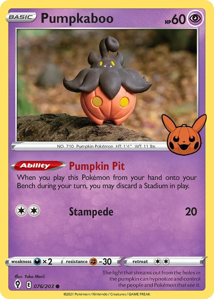 Pumpkaboo (076/203) [Trick or Trade] | Eastridge Sports Cards & Games