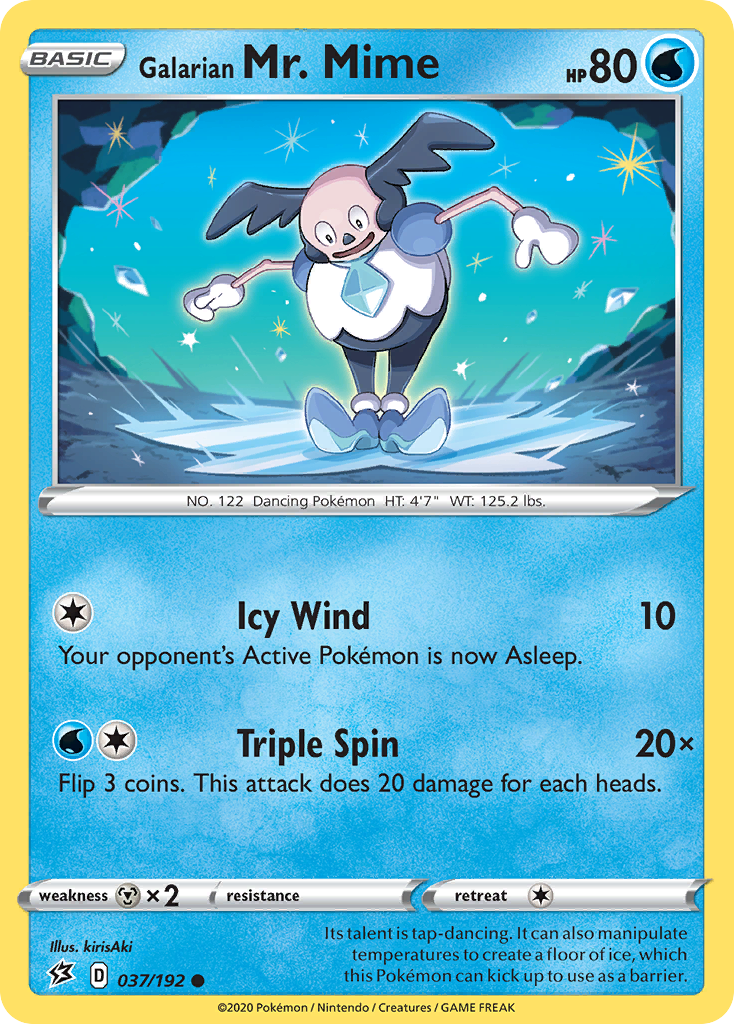 Galarian Mr. Mime (037/192) [Sword & Shield: Rebel Clash] | Eastridge Sports Cards & Games