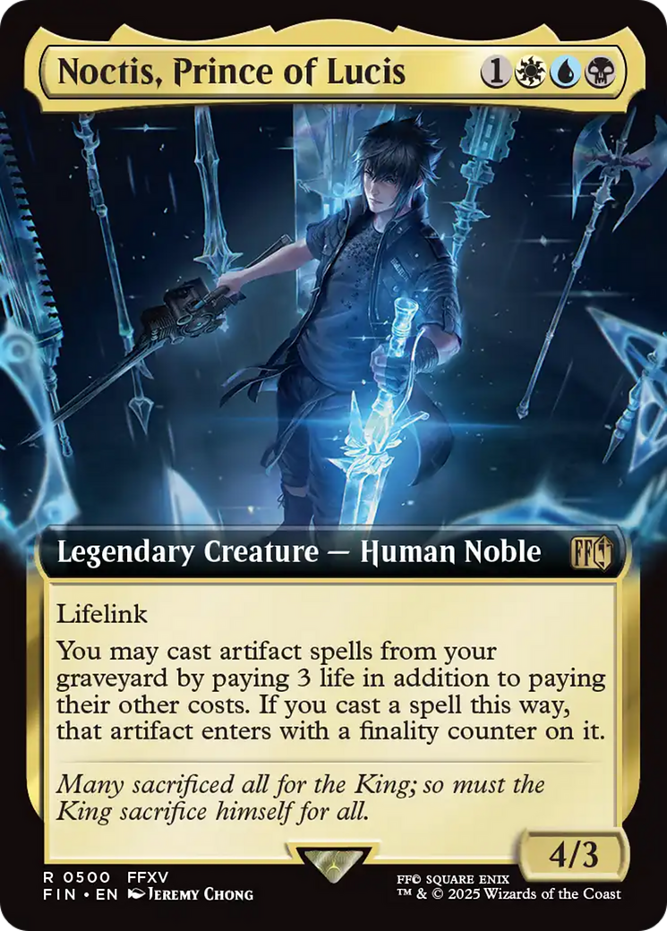 Noctis, Prince of Lucis (Extended Art) [FINAL FANTASY] | Eastridge Sports Cards & Games