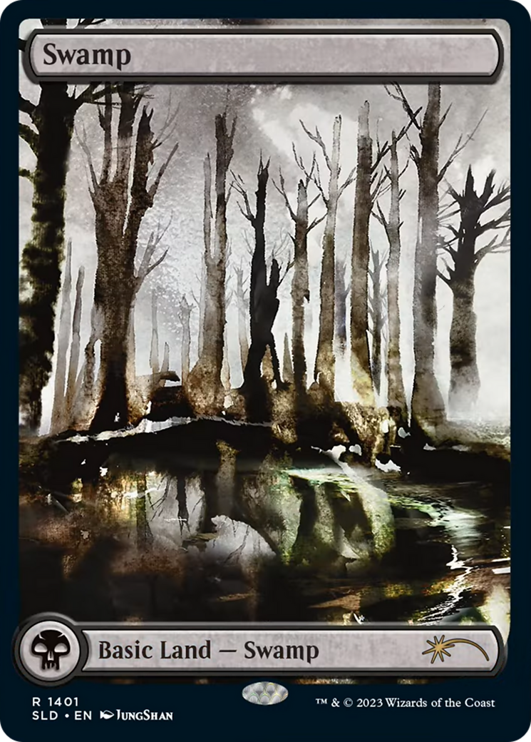 Swamp (1401) [Secret Lair Drop Series] | Eastridge Sports Cards & Games