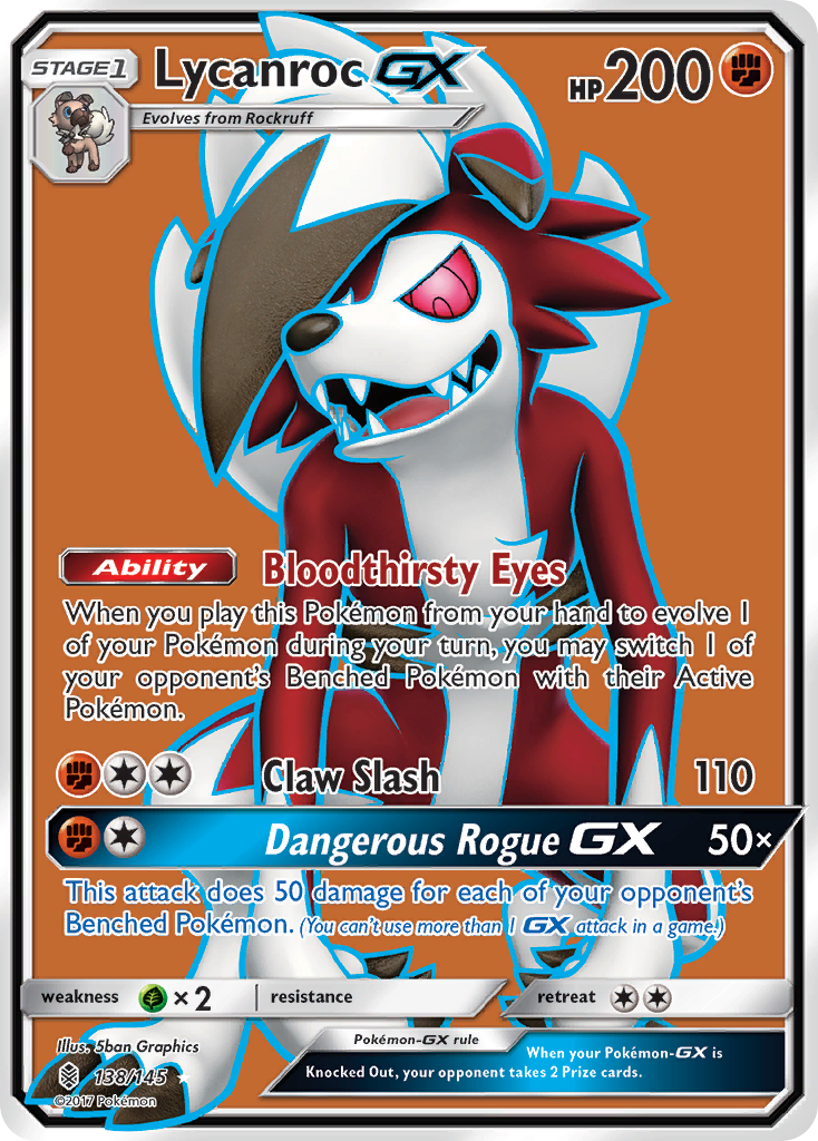 Lycanroc GX (138/145) [Sun & Moon: Guardians Rising] | Eastridge Sports Cards & Games