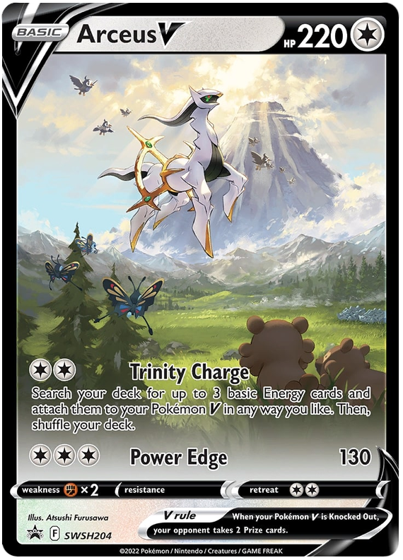 Arceus V (SWSH204) [Sword & Shield: Black Star Promos] | Eastridge Sports Cards & Games