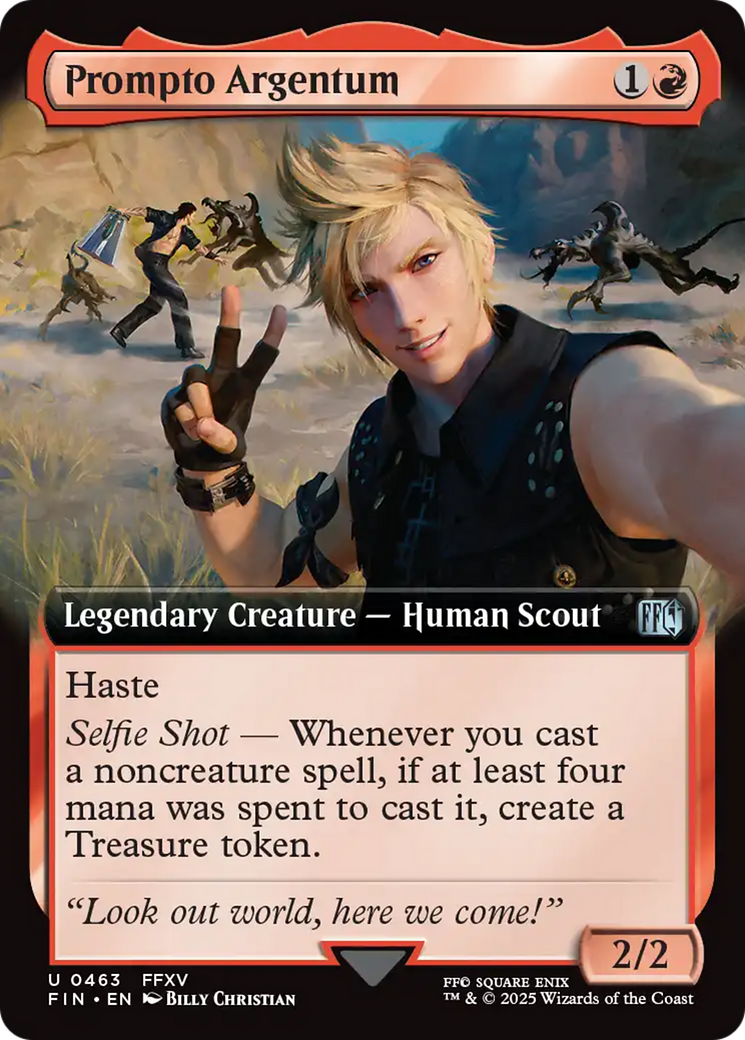 Prompto Argentum (Extended Art) [FINAL FANTASY] | Eastridge Sports Cards & Games
