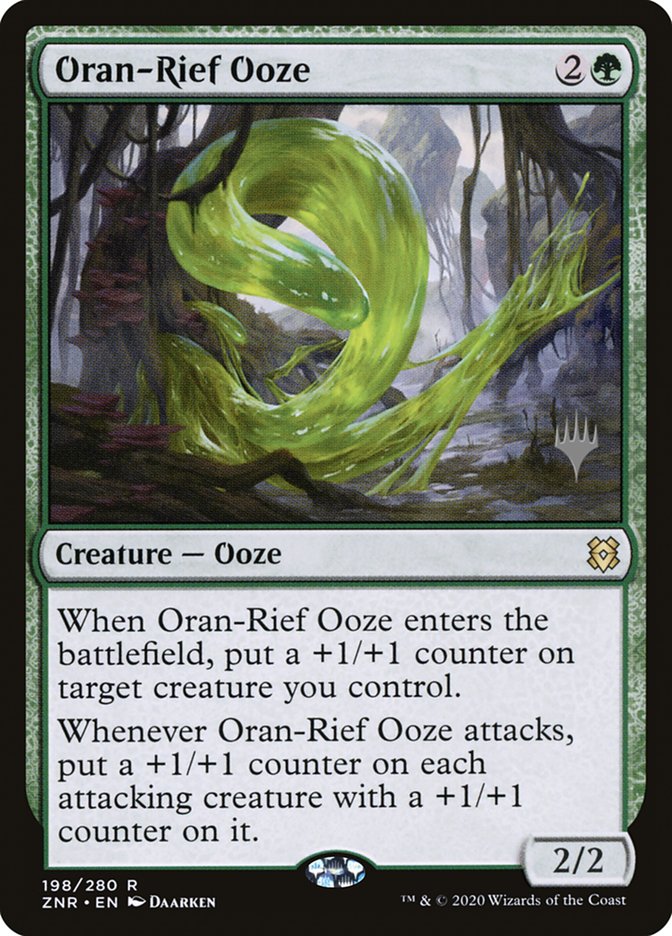 Oran-Rief Ooze (Promo Pack) [Zendikar Rising Promos] | Eastridge Sports Cards & Games