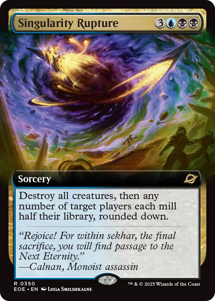 Singularity Rupture (Extended Art) [Edge of Eternities] | Eastridge Sports Cards & Games