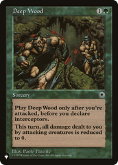 Deep Wood [The List] | Eastridge Sports Cards & Games