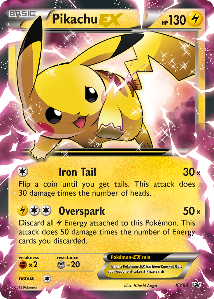 Pikachu EX (XY84) [XY: Black Star Promos] | Eastridge Sports Cards & Games