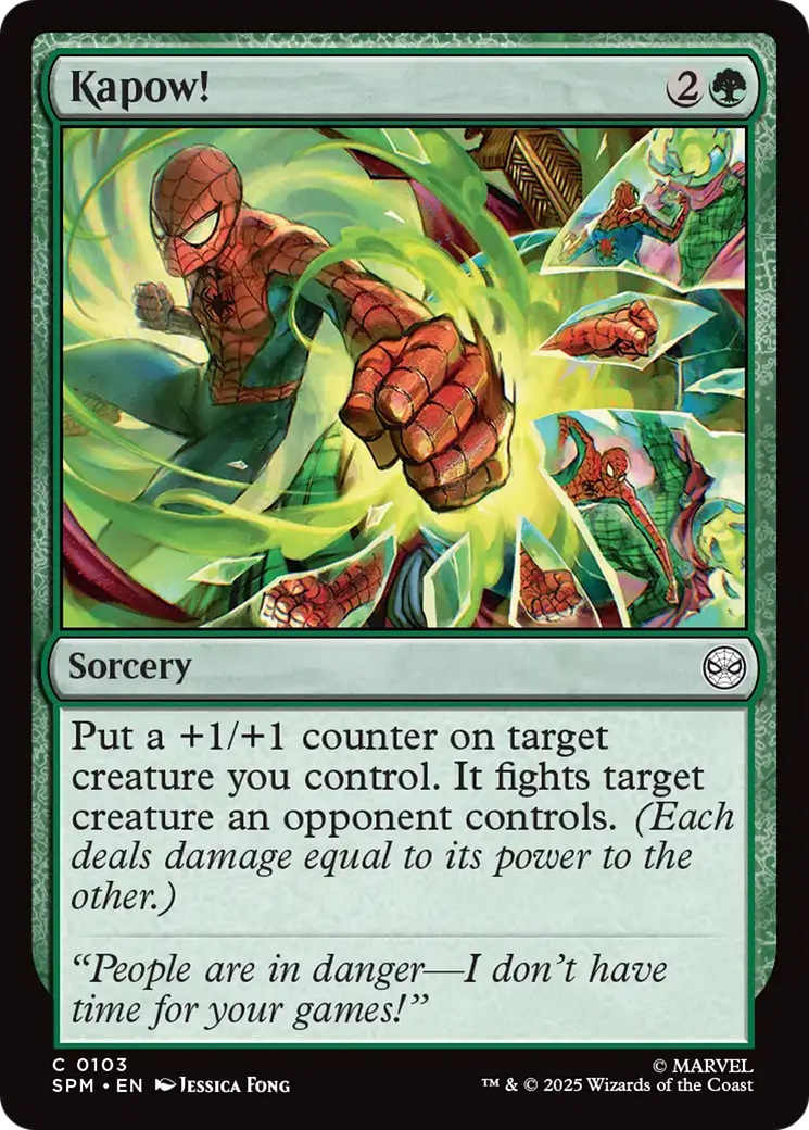 Kapow! [Marvel's Spider-Man] | Eastridge Sports Cards & Games