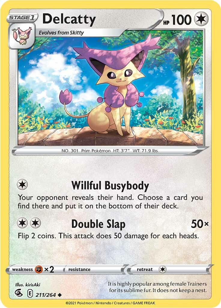 Delcatty (211/264) [Sword & Shield: Fusion Strike] | Eastridge Sports Cards & Games