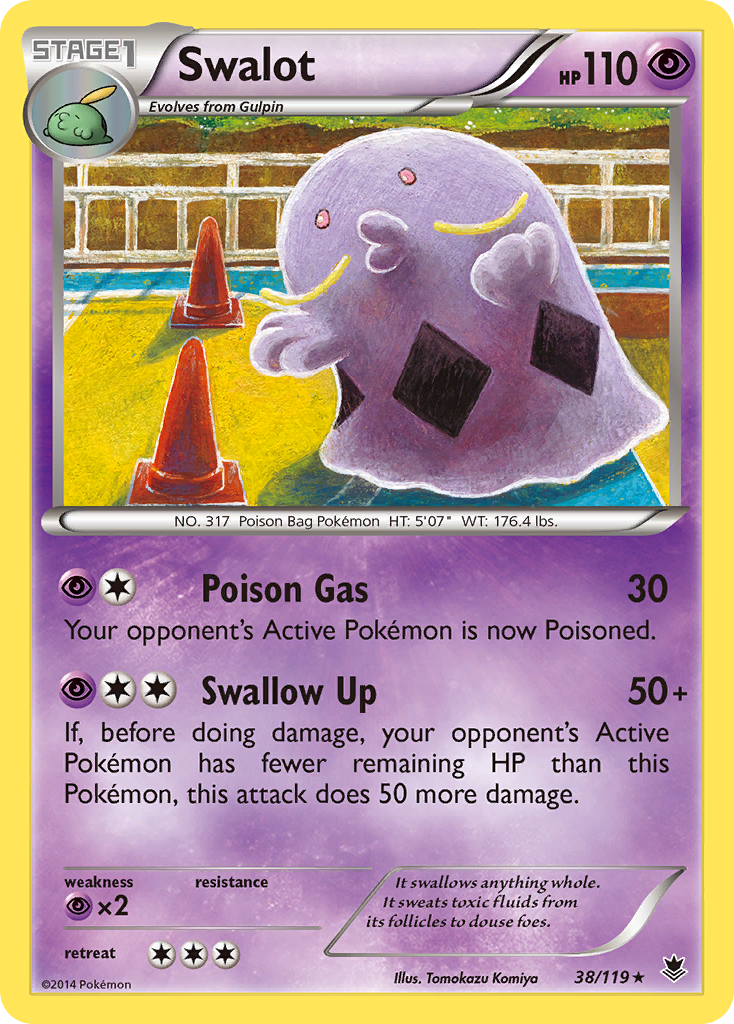Swalot (38/119) [XY: Phantom Forces] | Eastridge Sports Cards & Games