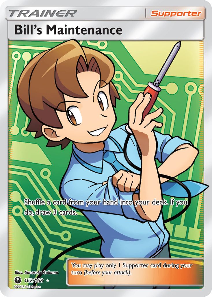 Bill's Maintenance (162/168) [Sun & Moon: Celestial Storm] | Eastridge Sports Cards & Games
