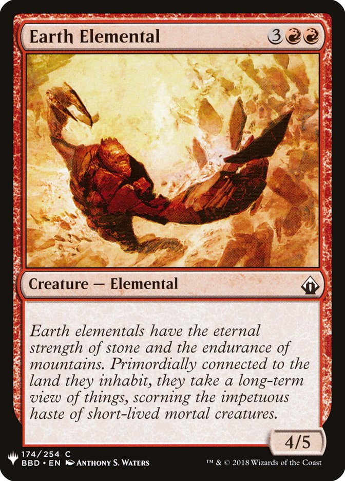 Earth Elemental [Mystery Booster] | Eastridge Sports Cards & Games