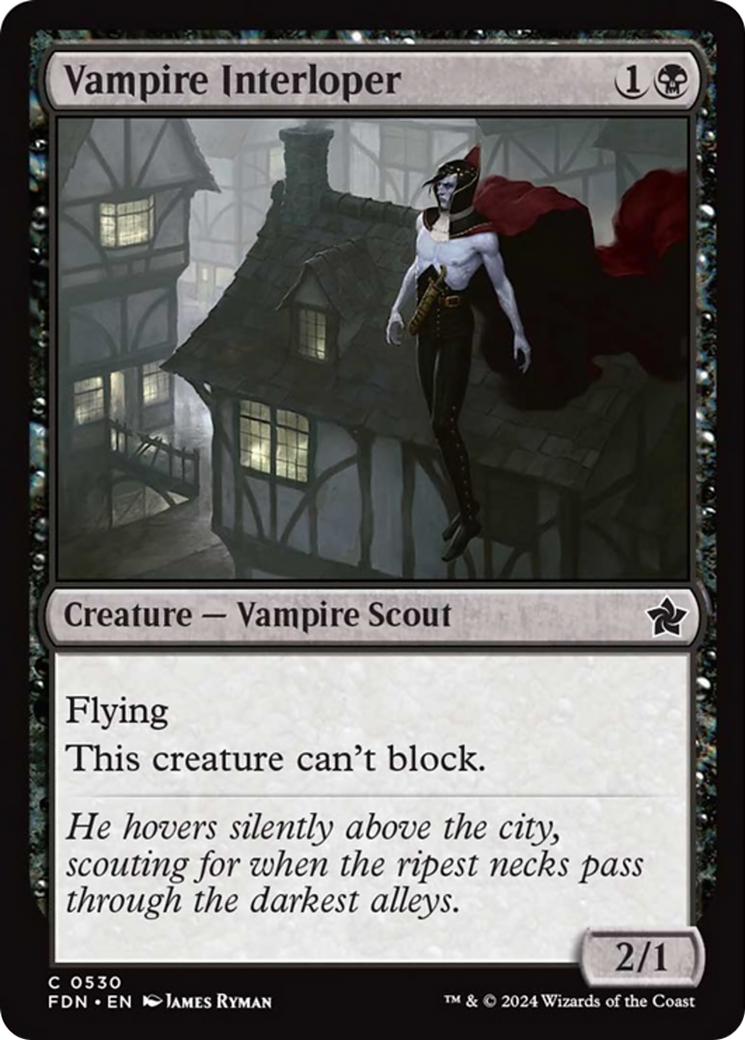 Vampire Interloper [Foundations] | Eastridge Sports Cards & Games