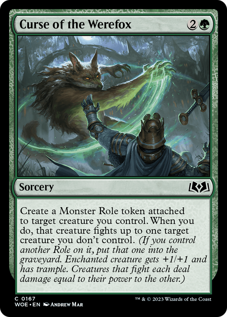 Curse of the Werefox [Wilds of Eldraine] | Eastridge Sports Cards & Games