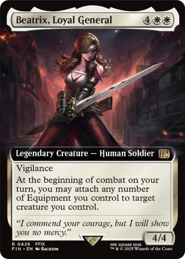 Beatrix, Loyal General (Extended Art) [FINAL FANTASY] | Eastridge Sports Cards & Games