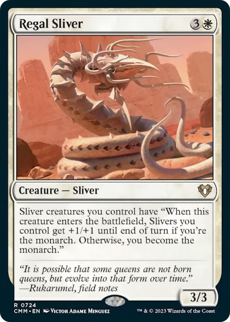 Regal Sliver [Commander Masters] | Eastridge Sports Cards & Games