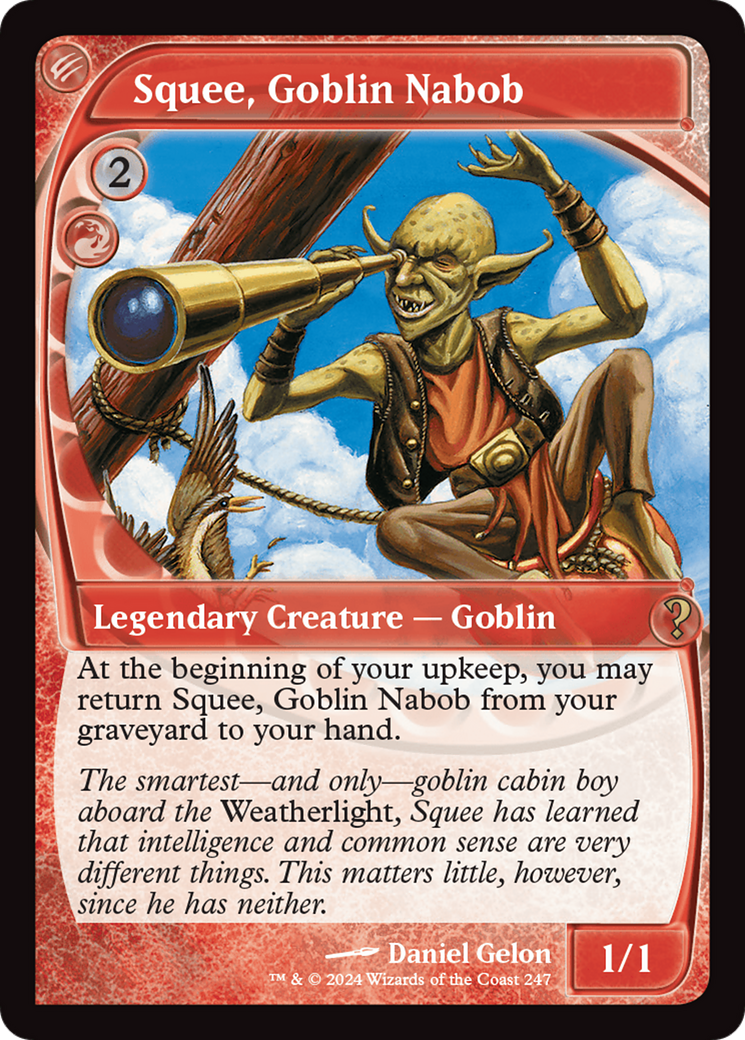 Squee, Goblin Nabob (Future Sight) [Mystery Booster 2] | Eastridge Sports Cards & Games