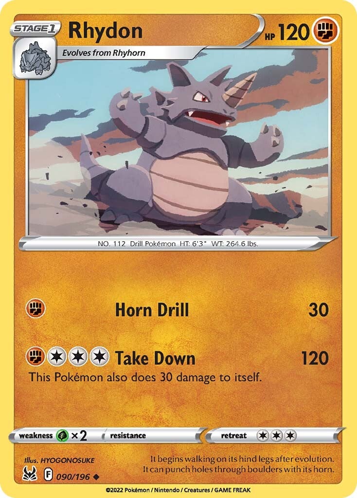 Rhydon (090/196) [Sword & Shield: Lost Origin] | Eastridge Sports Cards & Games