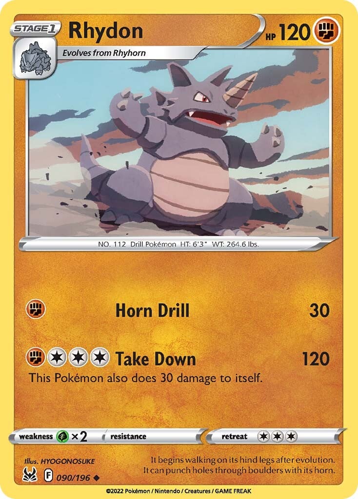 Rhydon (090/196) [Sword & Shield: Lost Origin] | Eastridge Sports Cards & Games