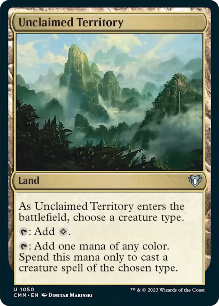 Unclaimed Territory [Commander Masters] | Eastridge Sports Cards & Games