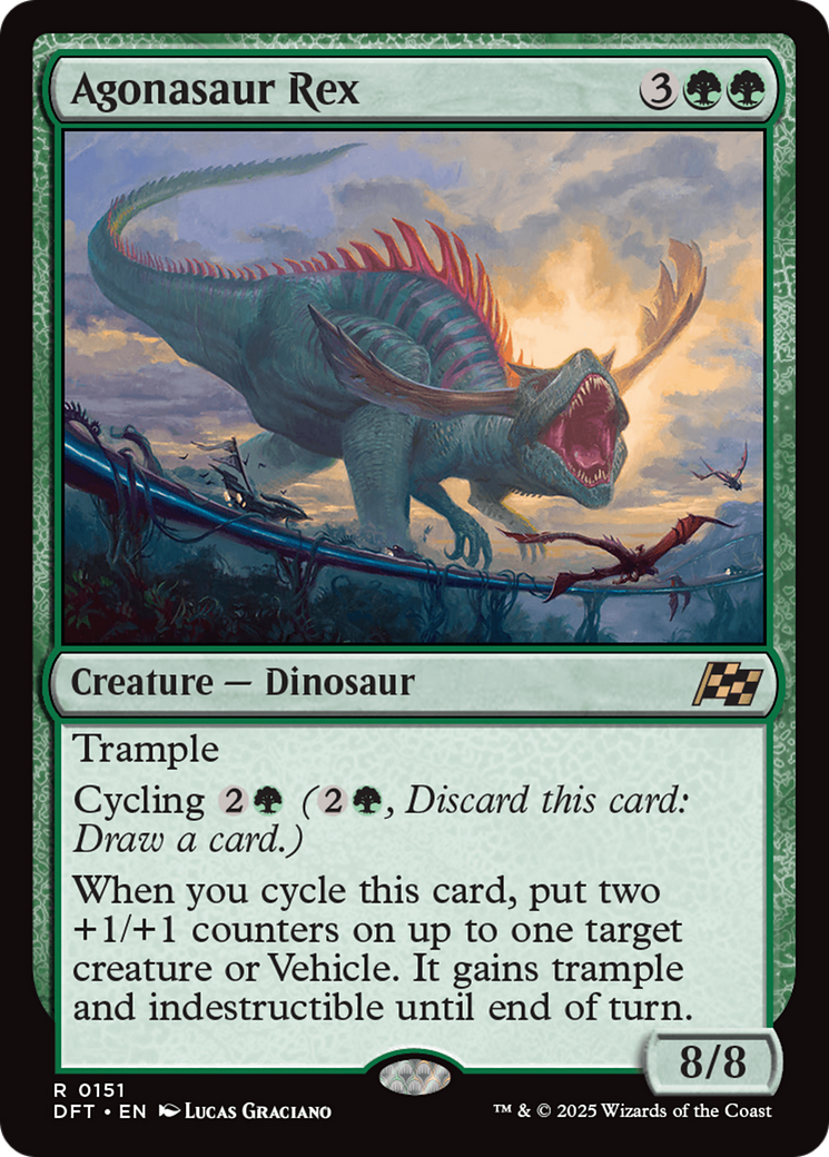 Agonasaur Rex [Aetherdrift] | Eastridge Sports Cards & Games