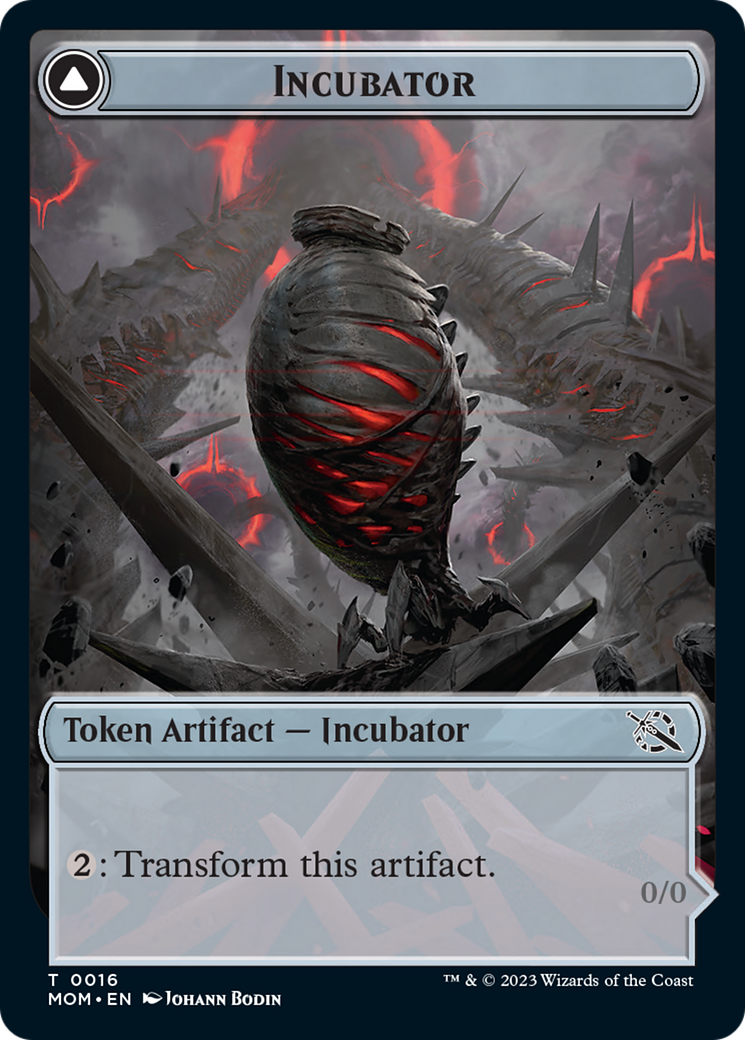 Incubator // Phyrexian (16) Double-Sided Token [March of the Machine Tokens] | Eastridge Sports Cards & Games