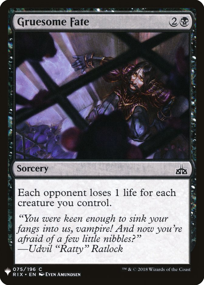 Gruesome Fate [Mystery Booster] | Eastridge Sports Cards & Games