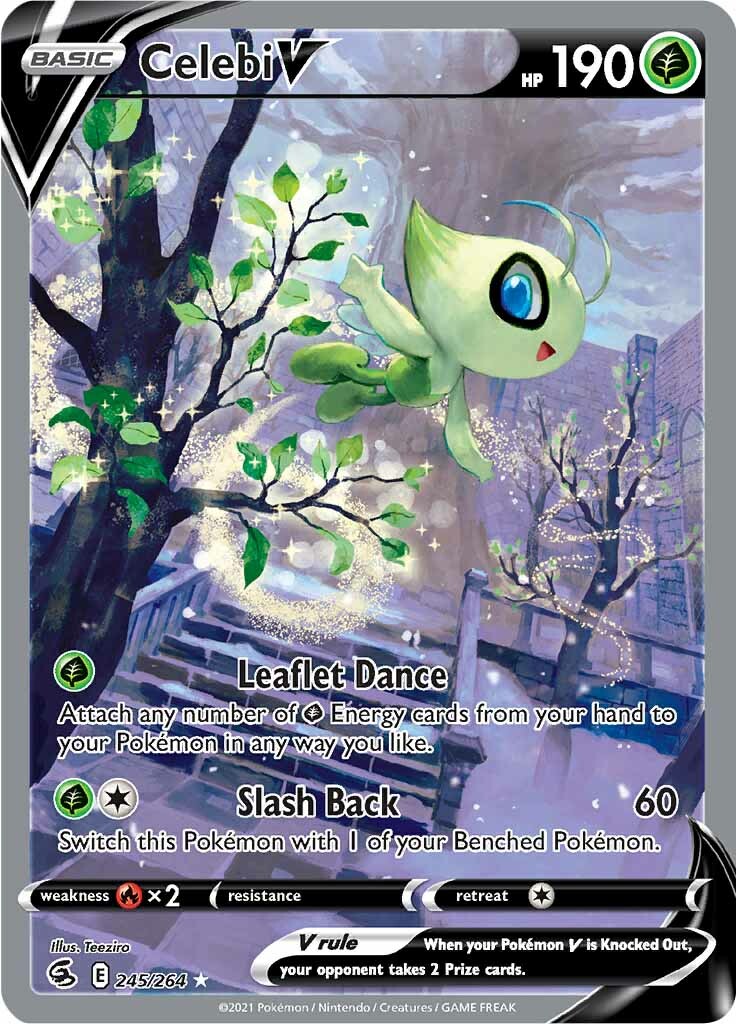 Celebi V (245/264) [Sword & Shield: Fusion Strike] | Eastridge Sports Cards & Games