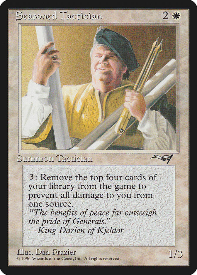 Seasoned Tactician [Alliances] | Eastridge Sports Cards & Games