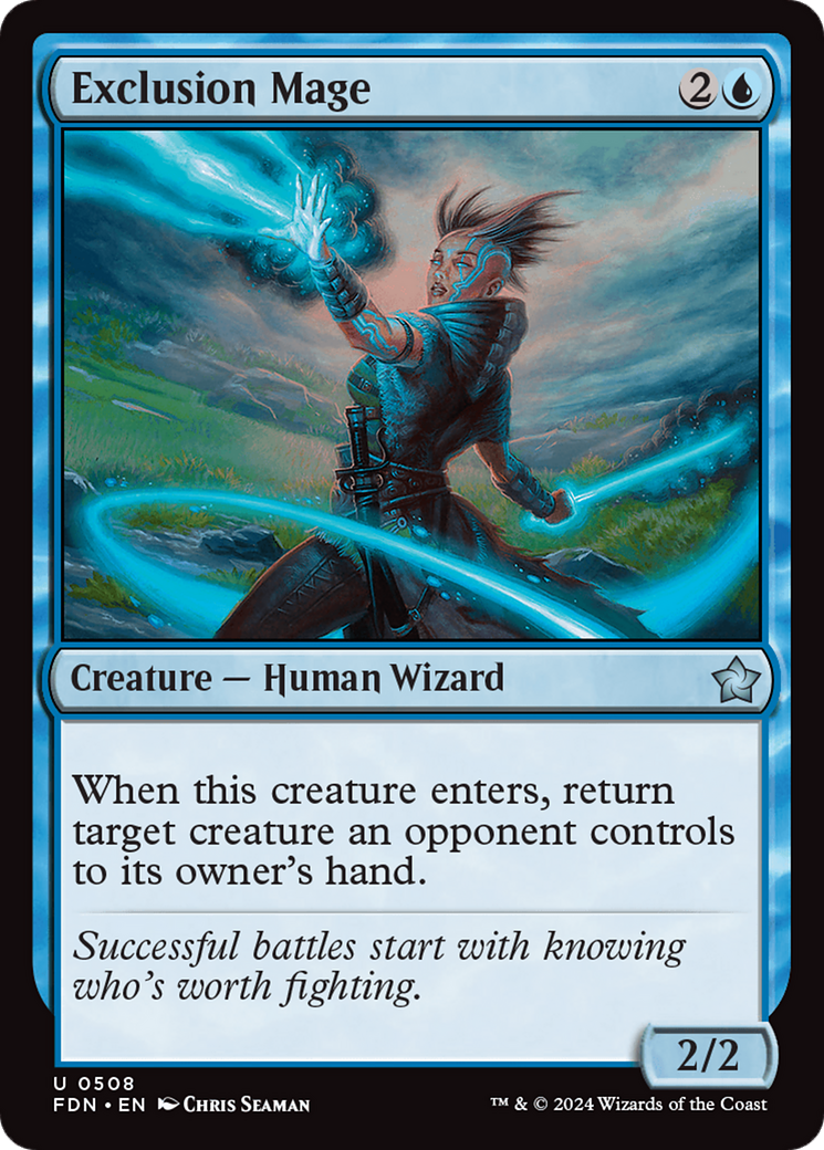 Exclusion Mage [Foundations] | Eastridge Sports Cards & Games