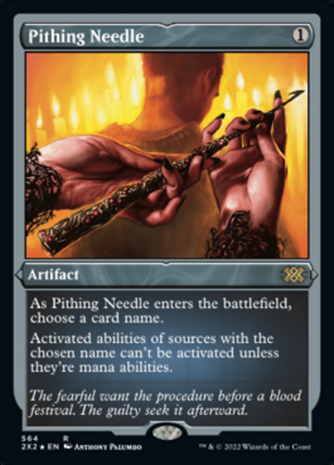 Pithing Needle (Foil Etched) [Double Masters 2022] | Eastridge Sports Cards & Games