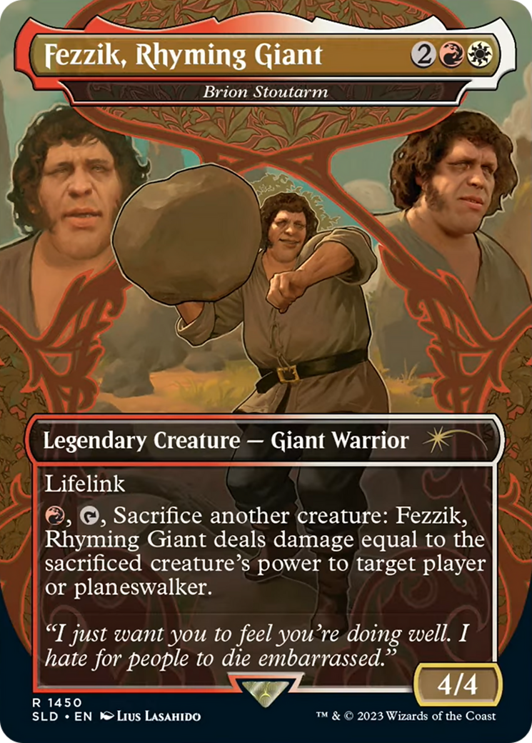 Fezzik, Rhyming Giant - Brion Stoutarm [Secret Lair Drop Series] | Eastridge Sports Cards & Games