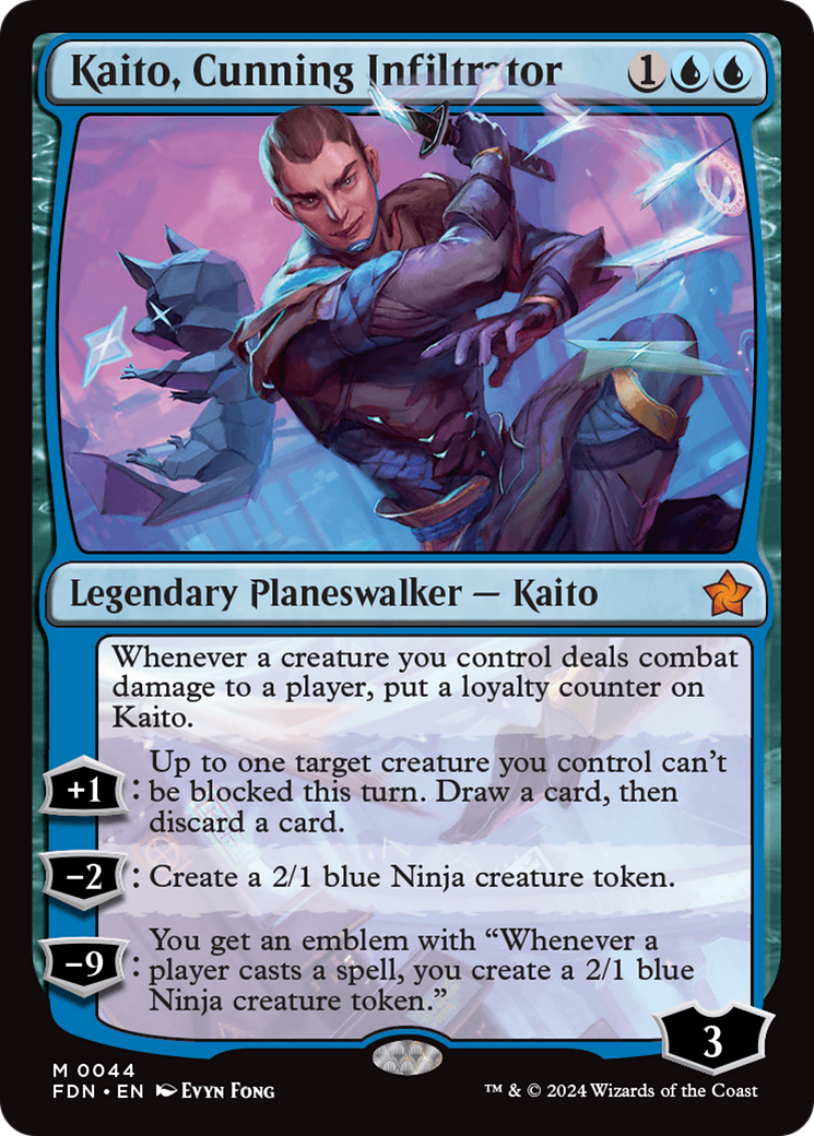Kaito, Cunning Infiltrator [Foundations] | Eastridge Sports Cards & Games