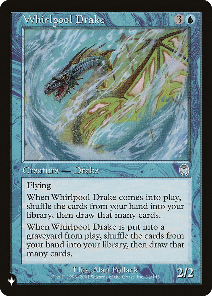 Whirlpool Drake [The List] | Eastridge Sports Cards & Games