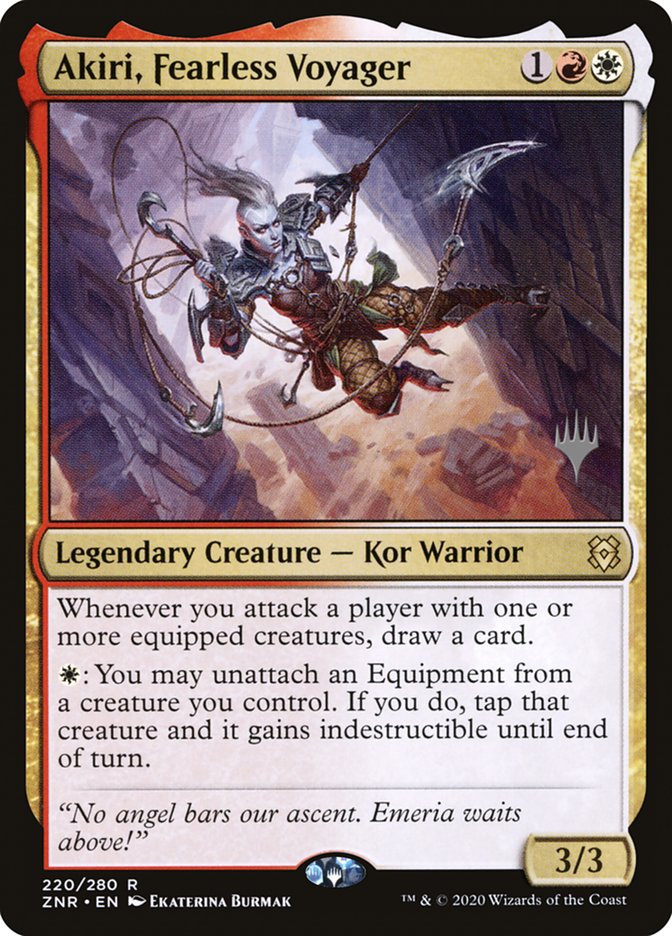 Akiri, Fearless Voyager (Promo Pack) [Zendikar Rising Promos] | Eastridge Sports Cards & Games