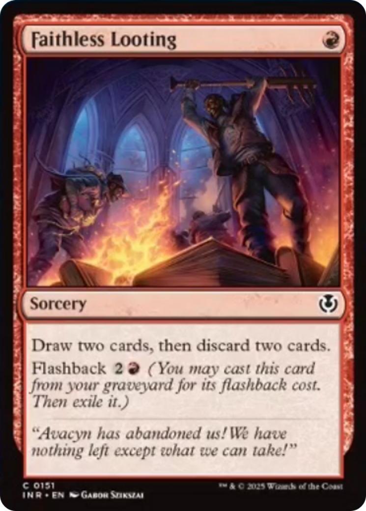 Faithless Looting [Innistrad Remastered] | Eastridge Sports Cards & Games