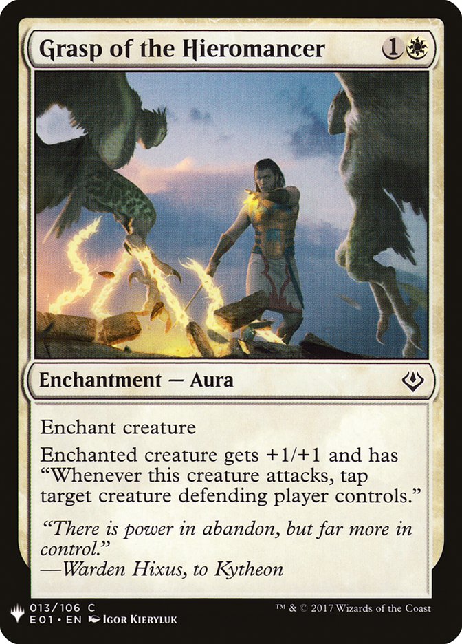 Grasp of the Hieromancer [Mystery Booster] | Eastridge Sports Cards & Games