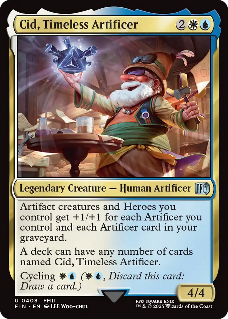 Cid, Timeless Artificer (0408) [FINAL FANTASY] | Eastridge Sports Cards & Games