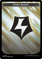 Treasure // Energy Reserve Double-Sided Token [Modern Horizons 3 Tokens] | Eastridge Sports Cards & Games