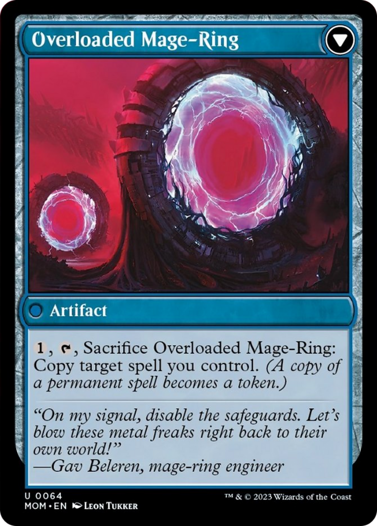 Invasion of Vryn // Overloaded Mage-Ring [March of the Machine] | Eastridge Sports Cards & Games