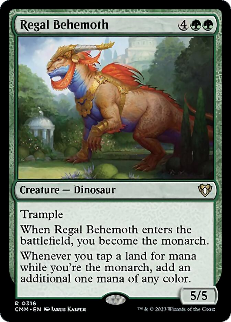 Regal Behemoth [Commander Masters] | Eastridge Sports Cards & Games