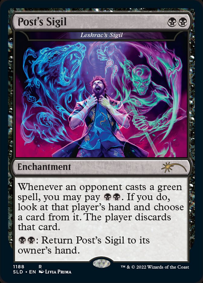 Post's Sigil - Leshrac's Sigil [Secret Lair Drop Series] | Eastridge Sports Cards & Games