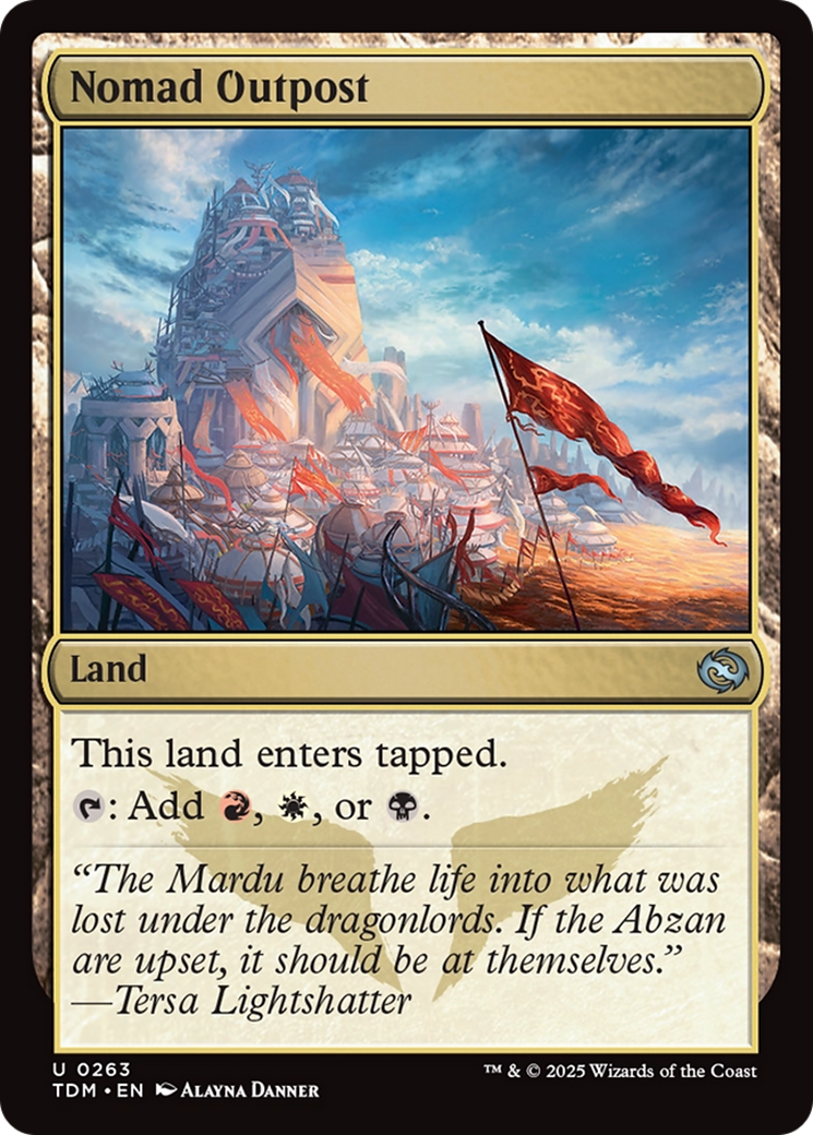 Nomad Outpost [Tarkir: Dragonstorm] | Eastridge Sports Cards & Games