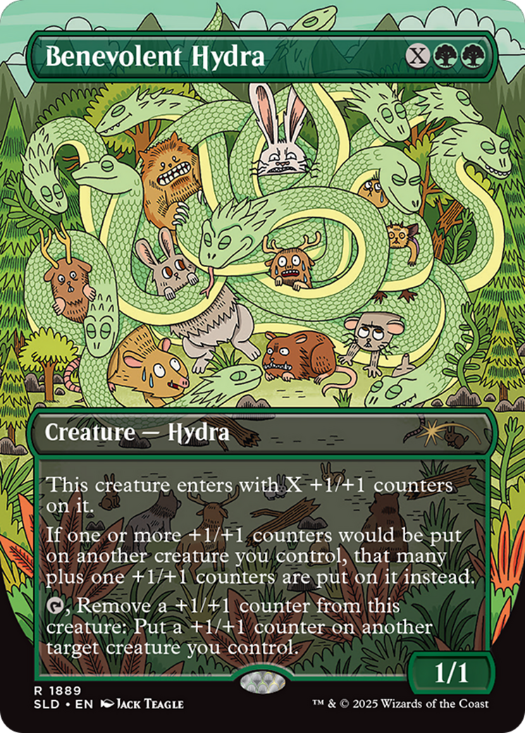 Benevolent Hydra (Rainbow Foil) [Secret Lair Drop Series] | Eastridge Sports Cards & Games