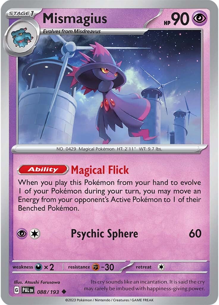 Mismagius (088/193) [Scarlet & Violet: Paldea Evolved] | Eastridge Sports Cards & Games